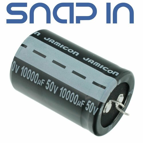 10000мкФ 50В / 30x45мм / Конденсатор электролитический (2шт)