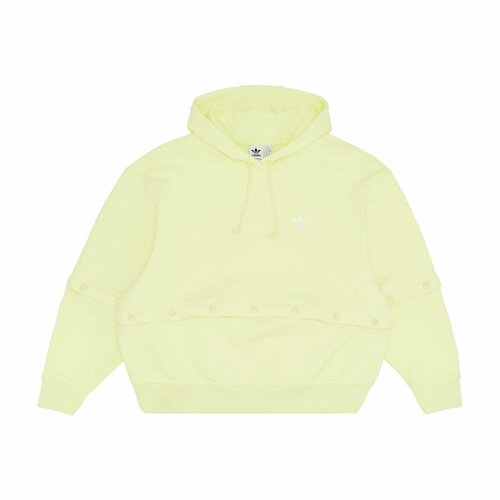 фото Худи adidas always original snap-button hoodie, размер t38, , желтый