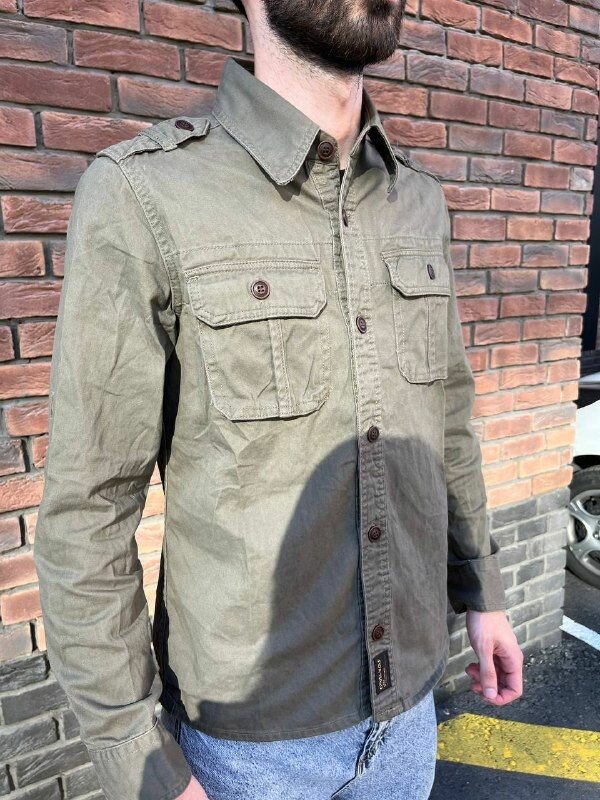 Рубашка тактическая олива — фото 1