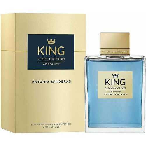 фото Antonio banderas, king of seduction absolute man, 200мл, туалетная вода мужская