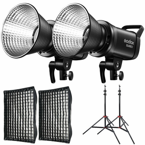Студийный комплект Godox SL60IID KIT33 Duo Plus 48900₽