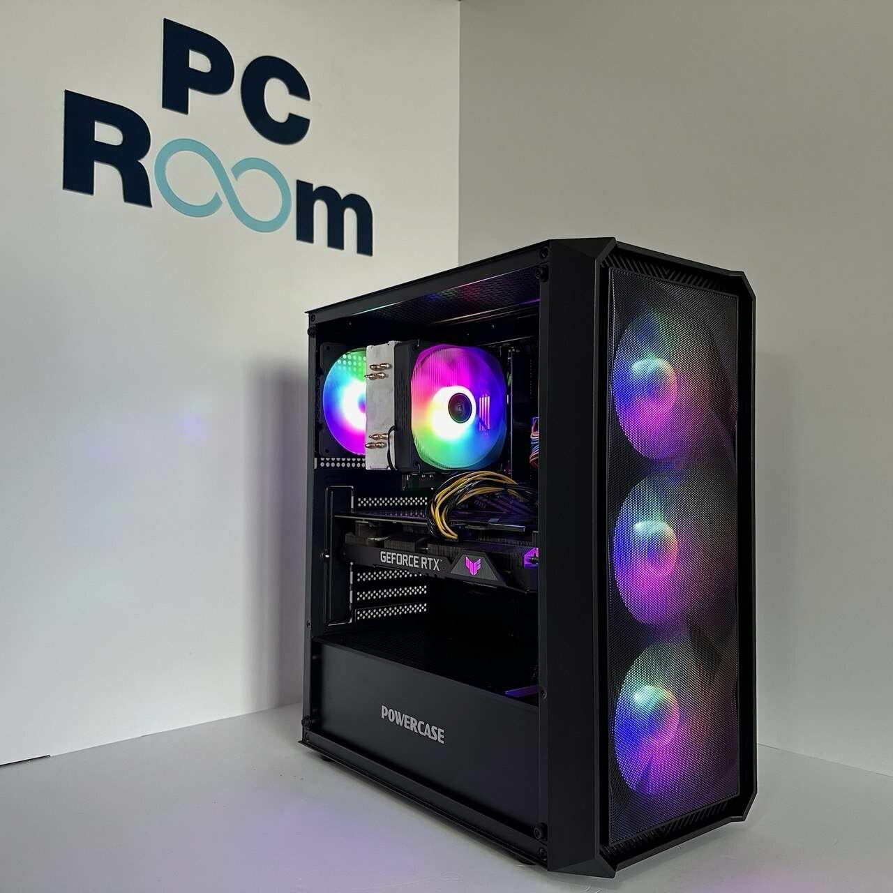 Игровой компьютер M-Stand: R5 5600/ RTX 3060 Ti/ 16GB RAM/ SSD 512GB/ PC Room