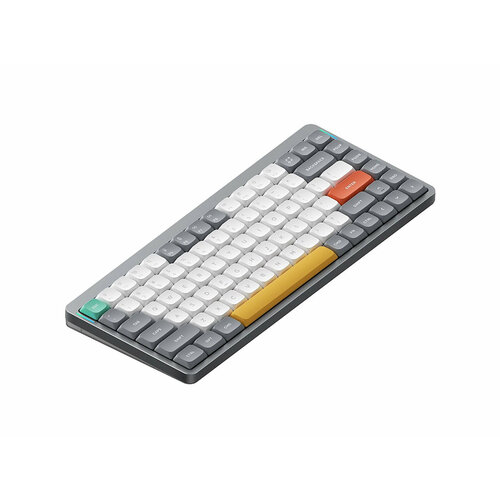 Клавиатура беспроводная механическая Nuphy AIR75 V2 low profile gateron 20 Brown Switch Bluetooth RGB подсветка 4000мАч Серый AIR75v2-LG-3 15990₽