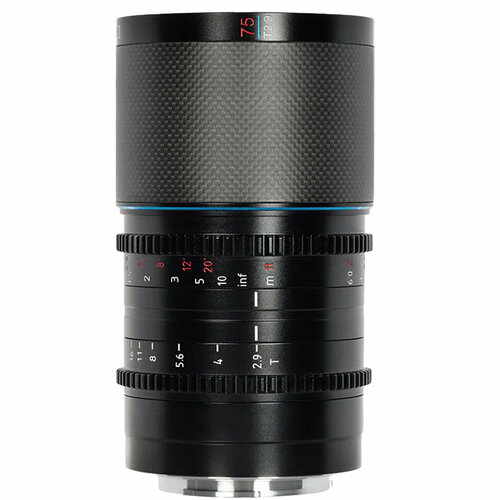 Объектив Sirui Saturn 75mm T29 16x FF Anamorphic E-mount Neutral Flare 119990₽
