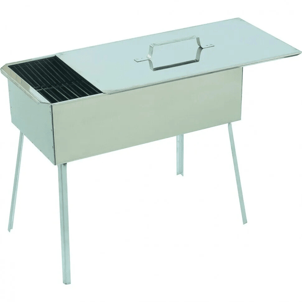 Коптильная PALISAD 69526 серый металлик