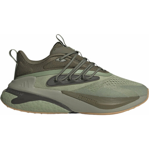 фото Кроссовки adidas alphaboost v2, полнота f (eu)/ на среднюю стопу, размер 10 uk, зеленый