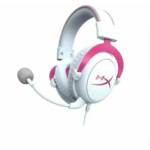 Компьютерная гарнитура HyperX Cloud II White and Pink 8990₽