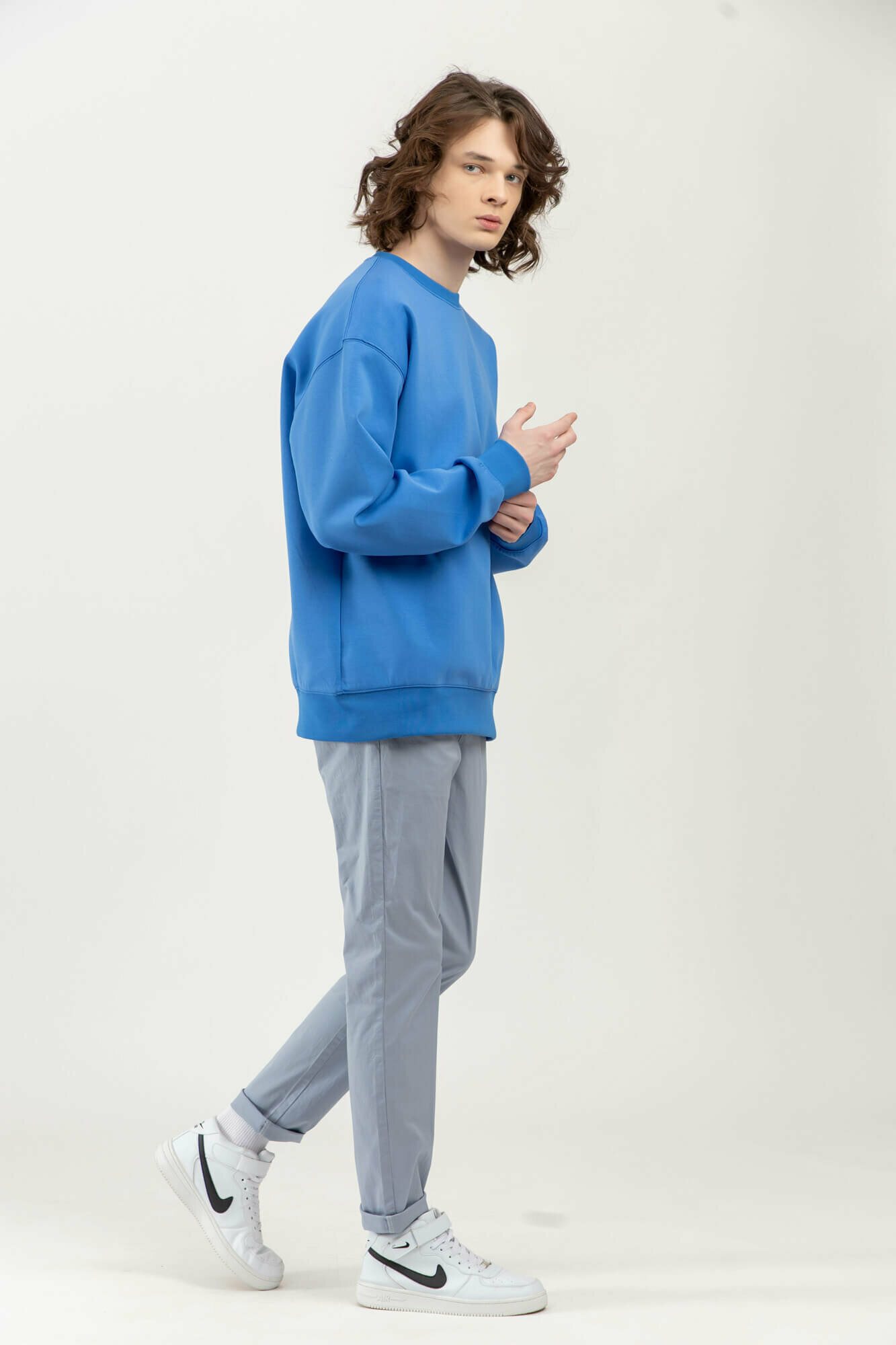 Толстовка TERRA PRO, размер M, , blue — фото 1