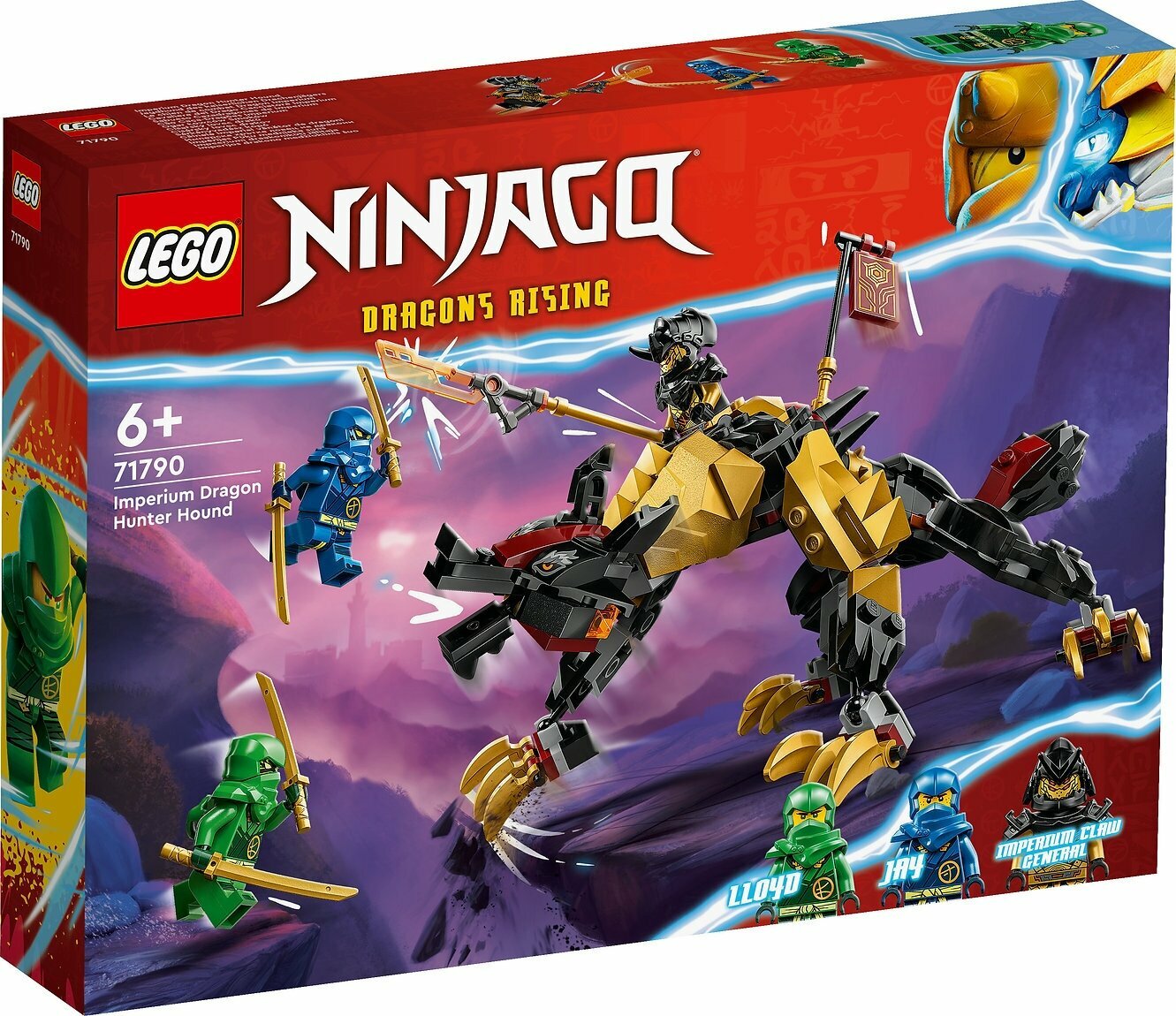 Конструктор LEGO Ninjago 71790 Imperium Dragon Hunter Hound, 198 дет.