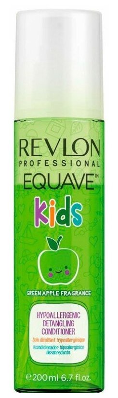 Revlon Professional EQUAVE KIDS APPLE Детский 2-х фазный кондиционер, облегчающий расчесывание , 200 мл