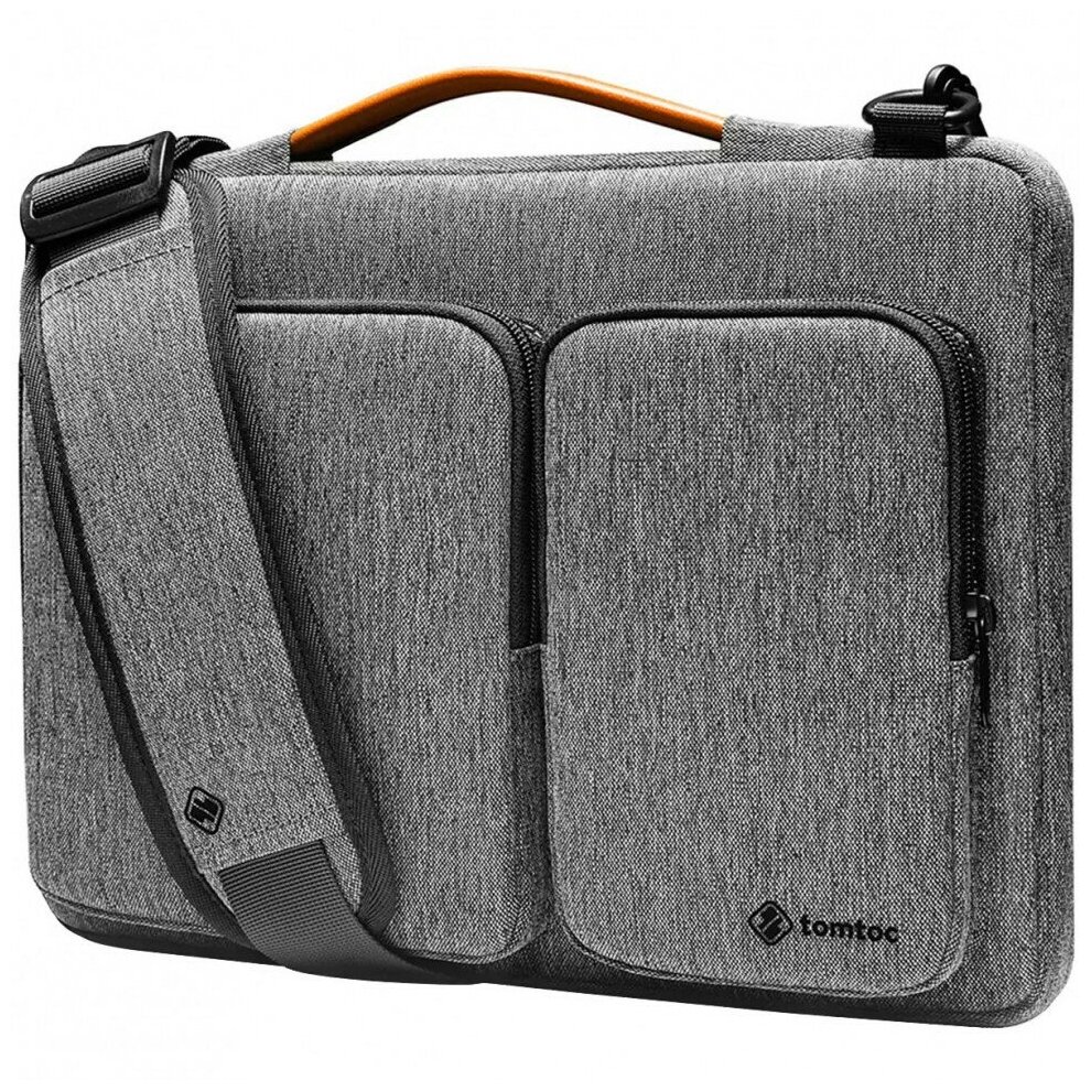 Сумка Tomtoc Versatile Laptop Shoulder Bag A42 для ноутбуков 13-13.3", цвет Серый (A42-C02G)