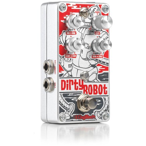 Digitech Dirty Robot педаль эффектов Stereo Mini Synth