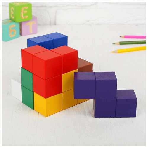 Кубики Кубики для всех, кубик: 3 ? 3 см, пособие в наборе, по методике Никитина Световид 1682762 .