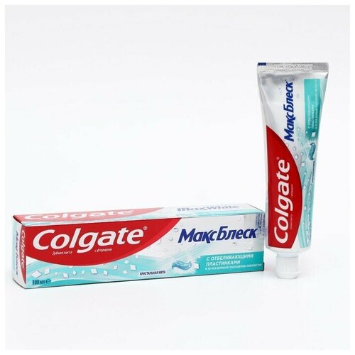 Купить Зубная паста Colgate Max White, с отбеливающими пластинками, 100 мл