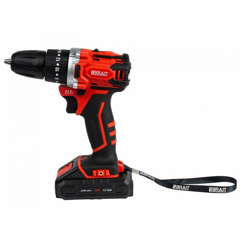 Дрель аккумуляторная Brait BCD20SSBL 519200₽