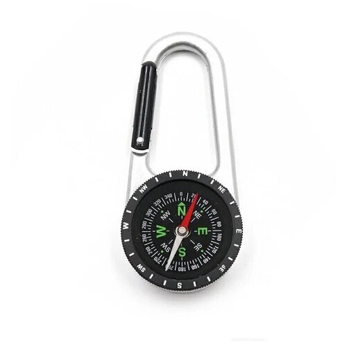 фото Компас следопыт с карабином малый pf-tcp-05
