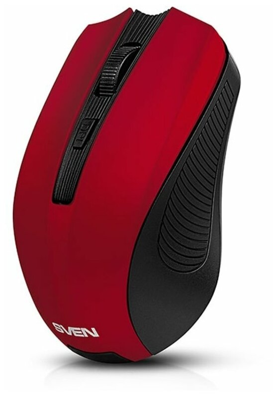 Беспроводная мышь RX-350W красная 51кл 600-1400DPI SoftTouch блист