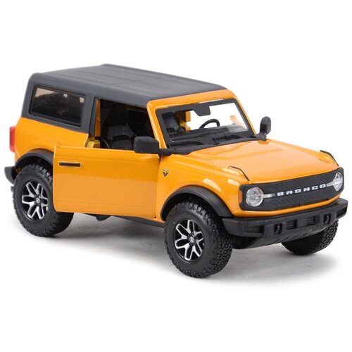 Машинка Maisto31530 1:24 SP (B) -- 2021 Ford Bronco (2 Doors Version) maisto машинка металлическая 1 18 2021 ford bronco wildtrak 21 темно синий