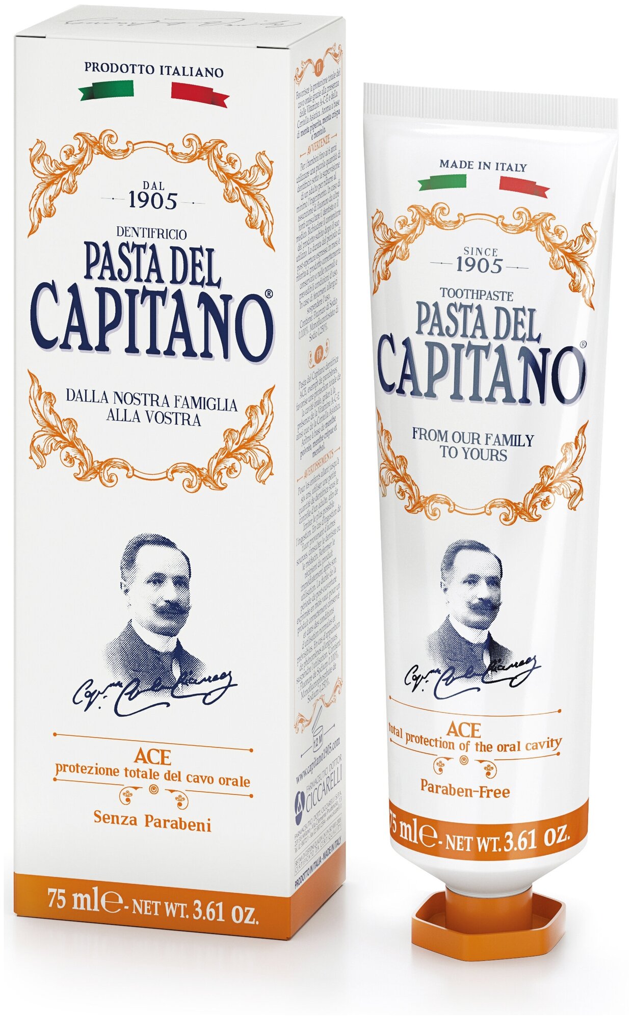 Зубная паста Pasta del Capitano Премиум 75мл - фото №7