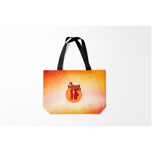 фото Сумка-шоппер / 46х35 см / геймерам / it takes two burnettie