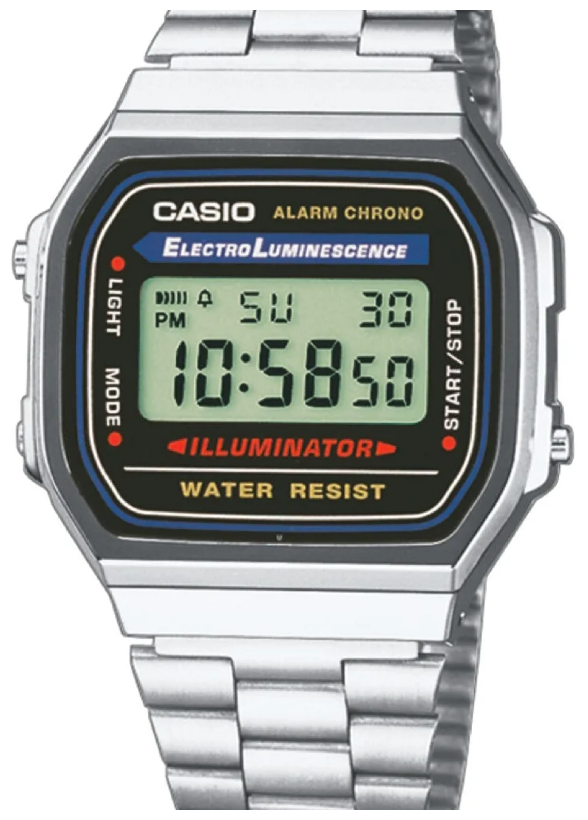 Наручные часы CASIO A168WA-1W