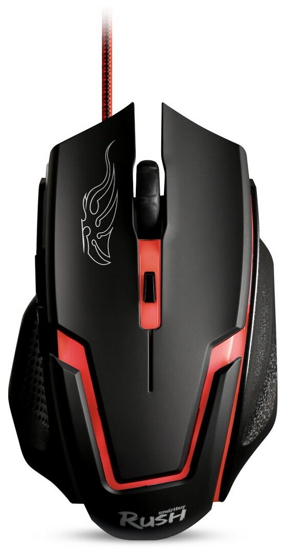 Мышь проводная Smartbuy RUSH Walker черный