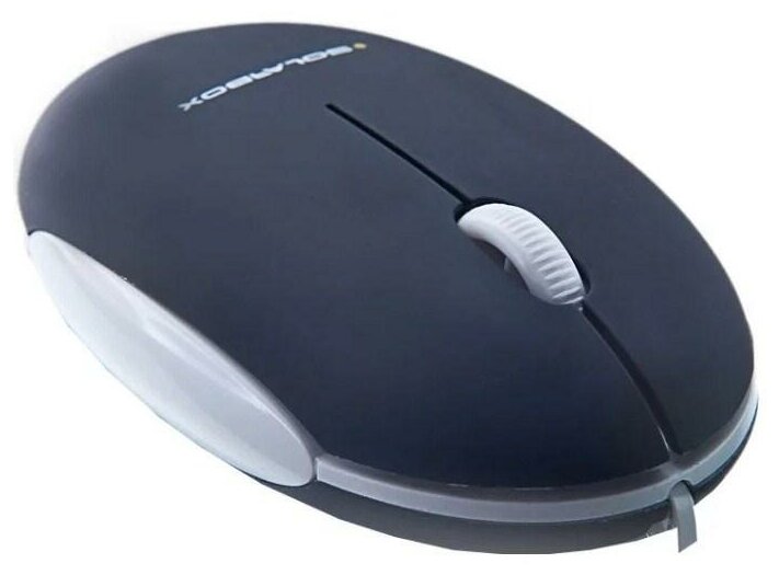 Мышь проводная Гарнизон SolarBox X06 Black USB Travel Optical Mouse чёрный USB