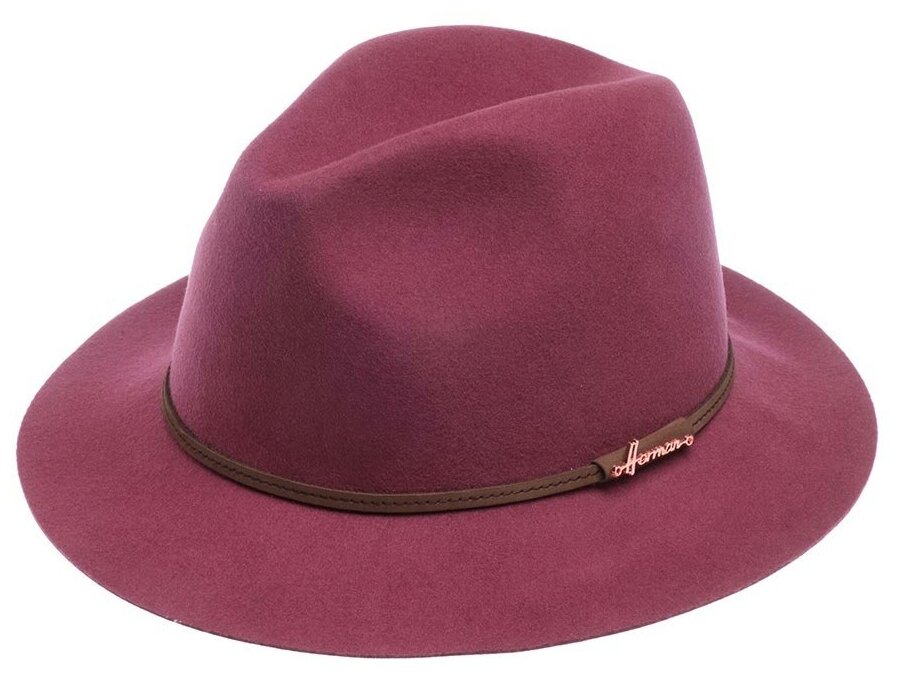 Шляпа федора HERMAN MAC SOFT 