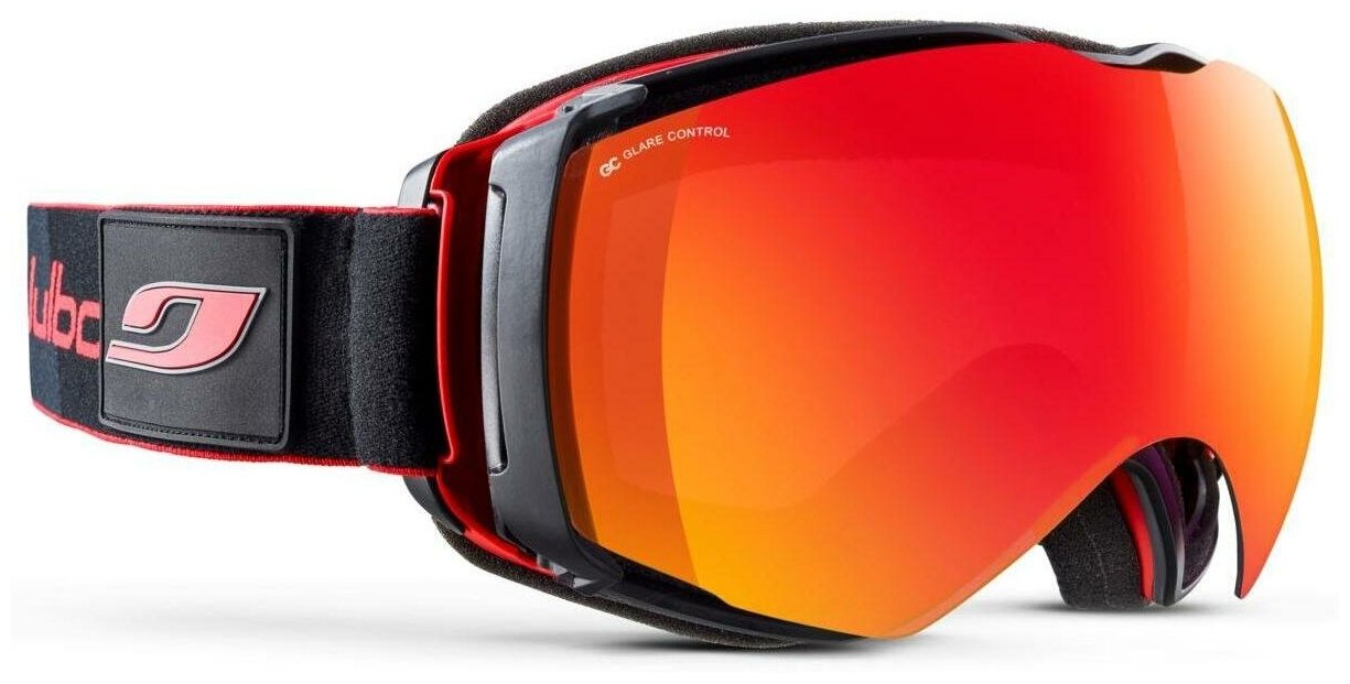 Очки горнолыжные Julbo 2020-21 Airflux Black/Red S3