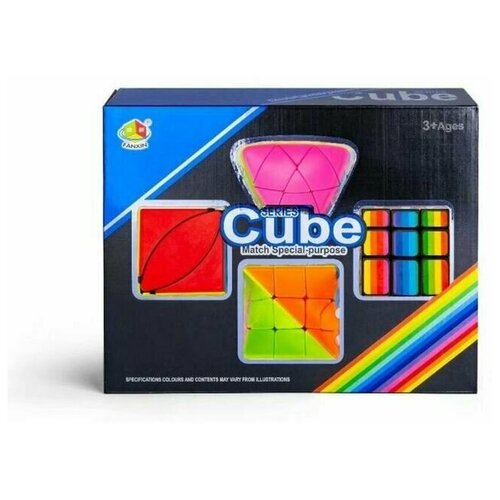 Набор головоломок Cube (в коробке 4 шт) набор головоломок cube 4 шт fx7769