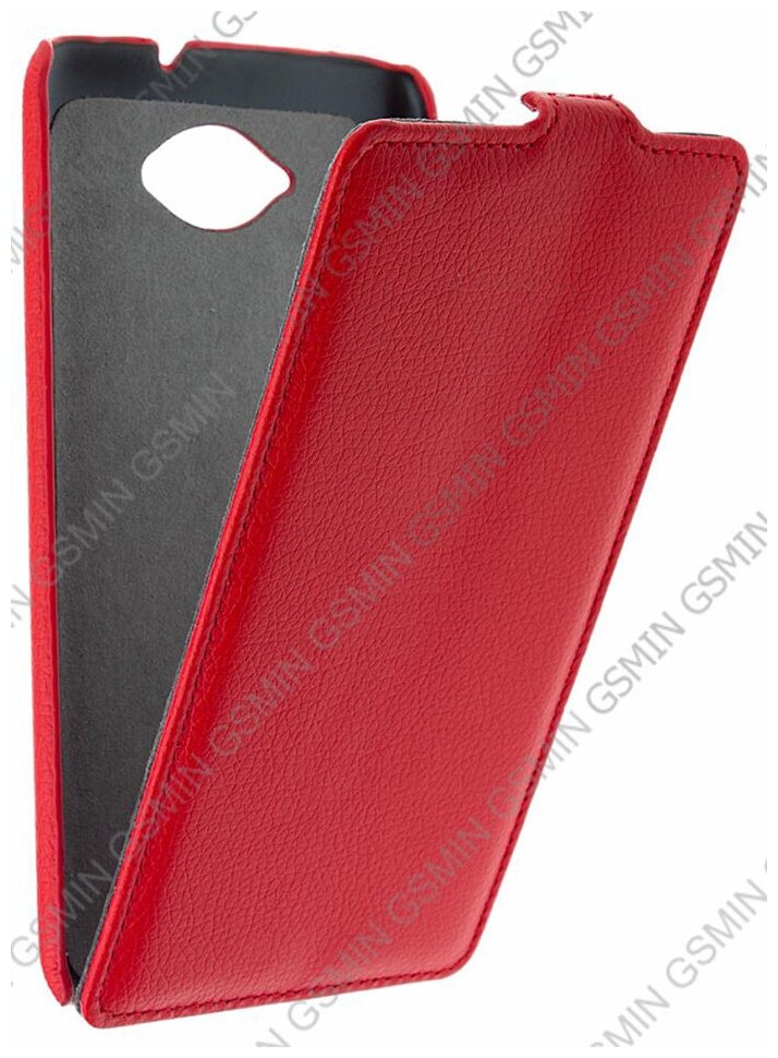 Кожаный чехол для Lenovo S930 Armor Case "Full" (Красный)