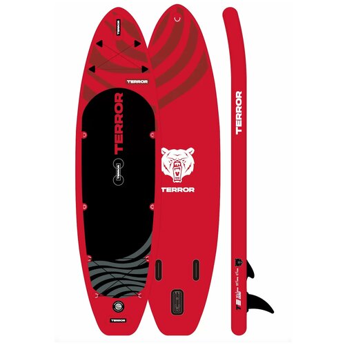 фото Sup board / sup доска / сап доска / сапборд / сап борд / надувная доска для sup-бординга красная terror