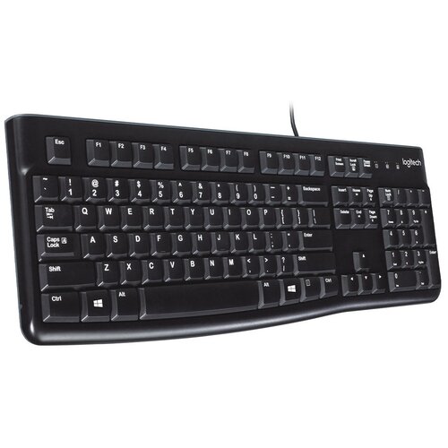 Клавиатура Logitech Keyboard K120 EER Black USB (920-002506)