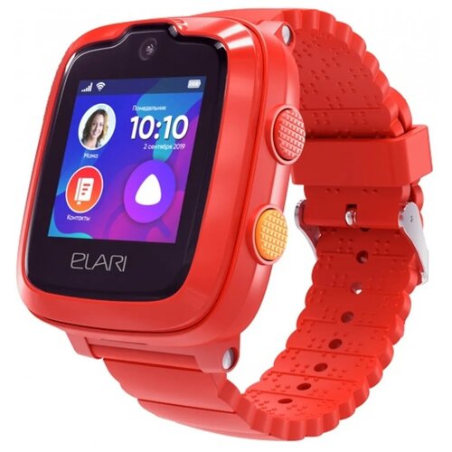 Детские умные часы ELARI KidPhone 4G черный 586400₽