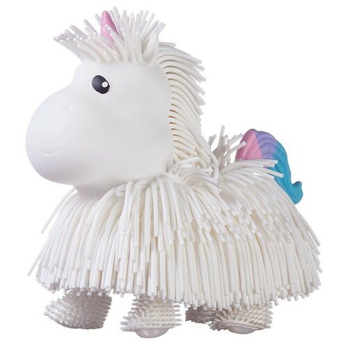 Макаронка «Единорожка» белая, ходит, звуковые и музыкальные эффекты