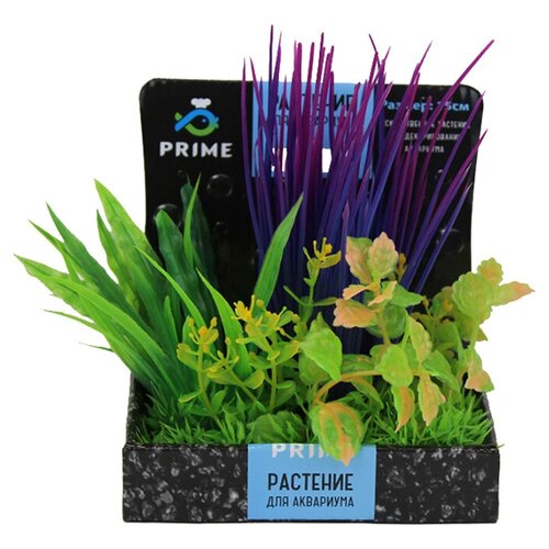Набор пластиковых растений PRIME 2 15см