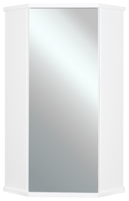 Шкаф Misty Лилия 34 зеркальный подвесной (угловой) БФ