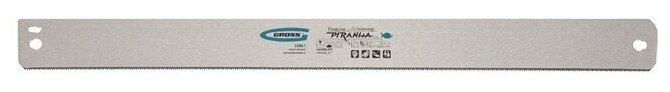 GROSS Пильное полотно для прецизионного стусла "PIRANHA" 600 мм 18 TPI GROSS 22875