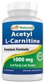 Best Naturals, Acetyl L-Carnitine 1000 мг, 60 капсул L-карнитин