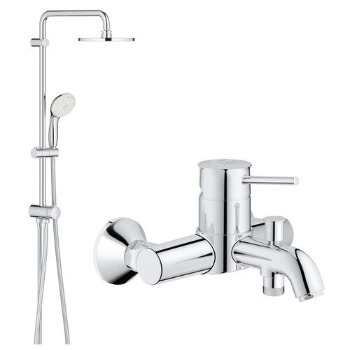 Душевая система со смесителем для ванны Grohe BauClassic 32865389