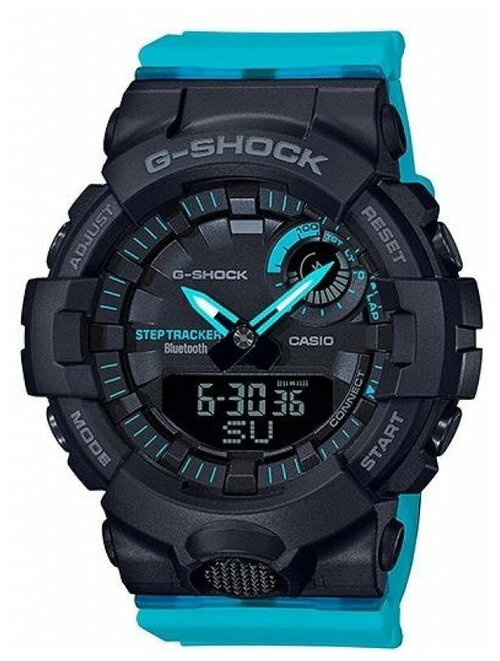 Наручные часы CASIO Наручные часы Casio G-Shock GMA-B800SC-1A2, синий, голубой