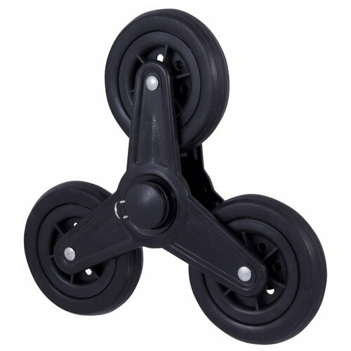 фото Колесо комбинированное пластиковое рыжий кот 88 мм, набор 3 шт