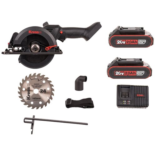 Пила аккумуляторная Kress KU51992 20V 2 АКБ 2Ач ЗУ 2200000₽