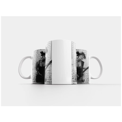 фото Кружка "гитара, гибсон, женщина" 320 мл lotsprints