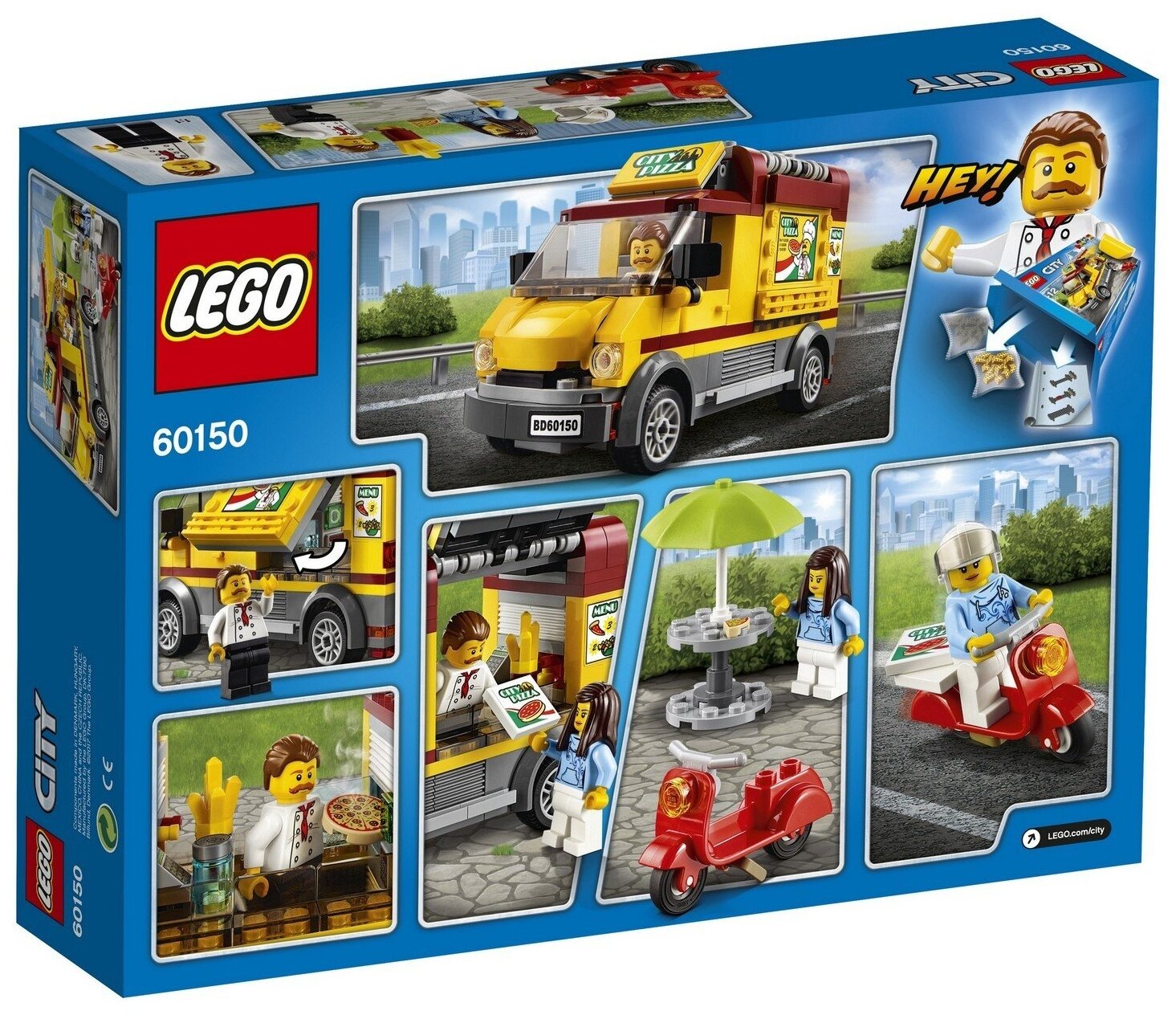 LEGO City Фургон-пиццерия - фото №2