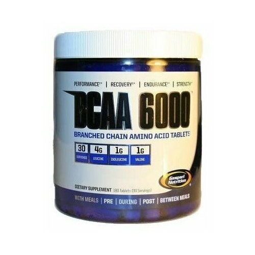 Gaspari Nutrition Bcaa 6000 180 таблеток