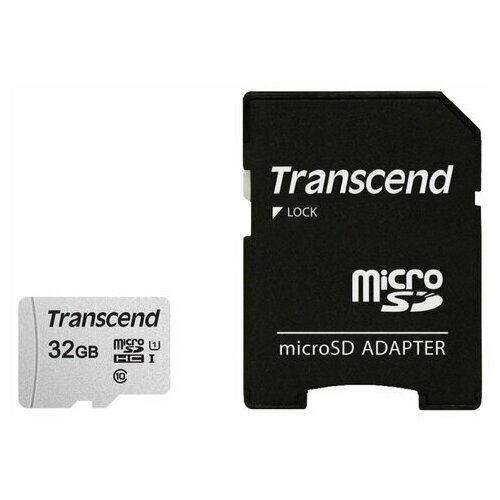 Карта Unitype памяти microSDHC 32 GB TRANSCEND UHS-I U3 - (1 шт) карта памяти transcend microsdhc 32gb class10 ts32gusd300s a adapter