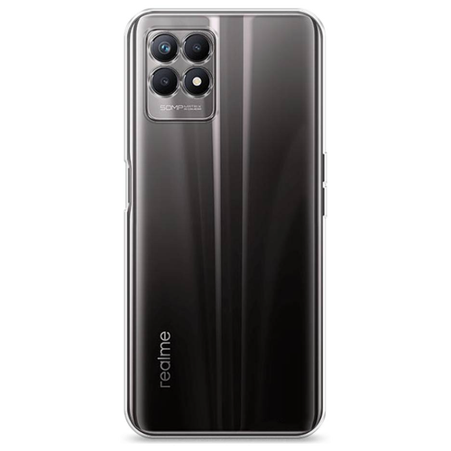 Чехол силиконовый для Realme 8i, прозрачный чехол силиконовый для realme 8i прозрачный