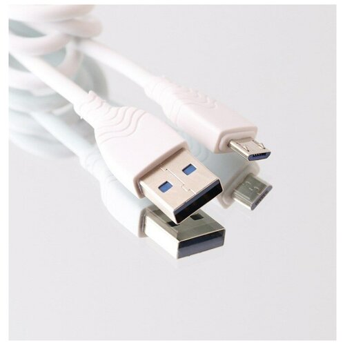 Кабель USB - Micro USB Fast Charging Quick Security LYZ LS21 V8 5A белый кабель micro usb x21 silicone quick charging cable 2 0a