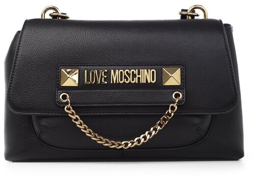 Сумка классическая с декоративными элементами LOVE MOSCHINO